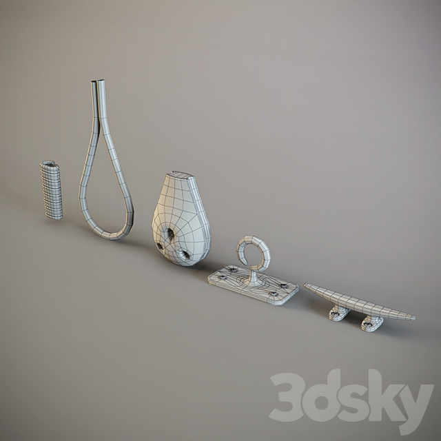 Ship Set # 1 3ds Max - thumbnail 3