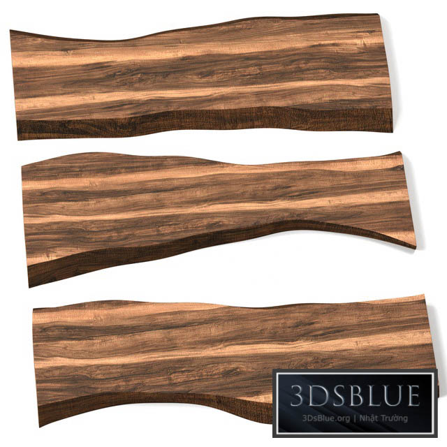 Slabs of wood. 3DS Max - thumbnail 3