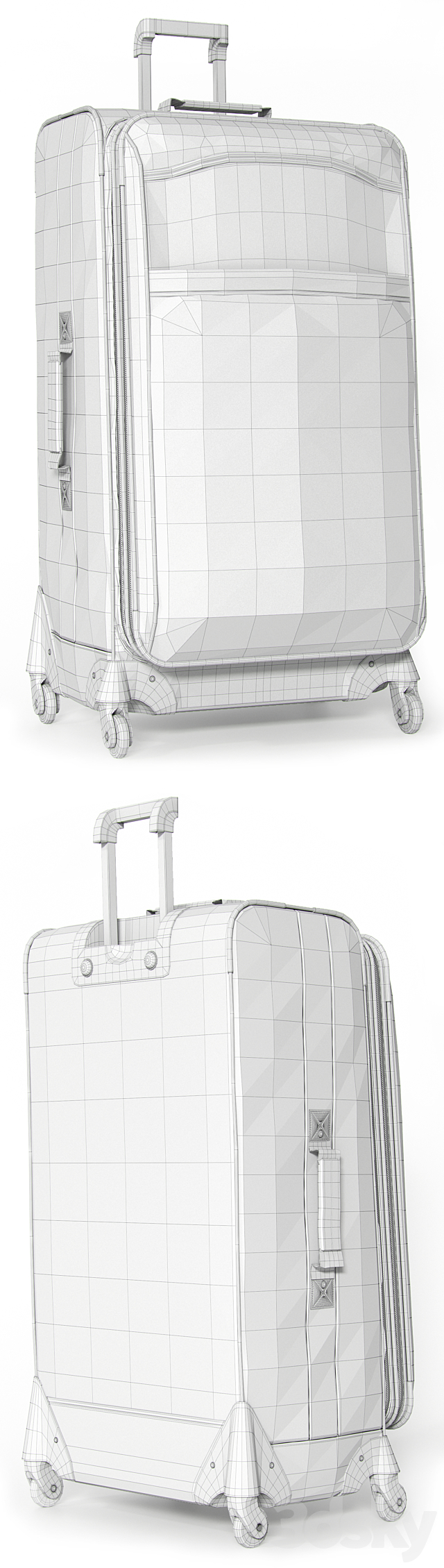 Suitcase 3ds Max - thumbnail 3