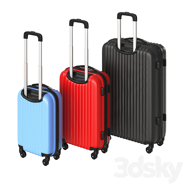 Suitcase 3DSMax File - thumbnail 2