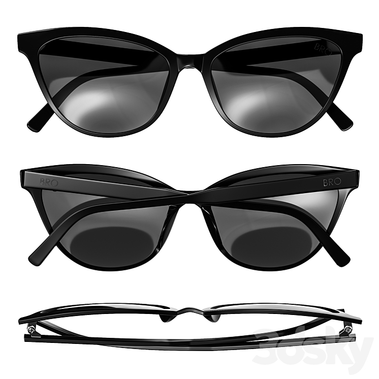 Sunglasses 04 (Sunglasses 04) 3DS Max Model - thumbnail 2
