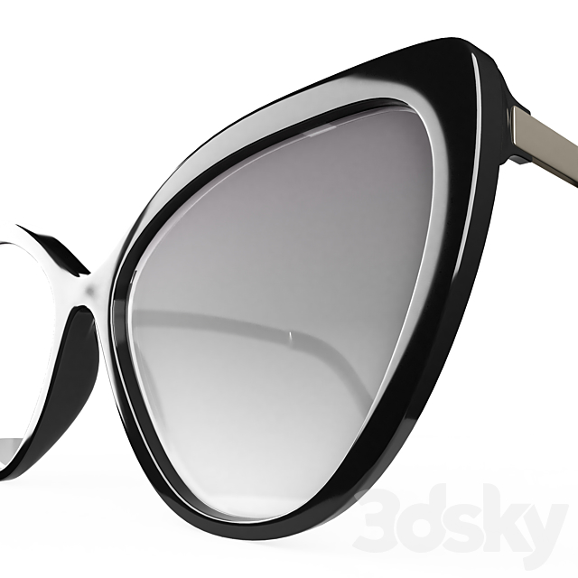 sunglasses 3DS Max Model - thumbnail 2