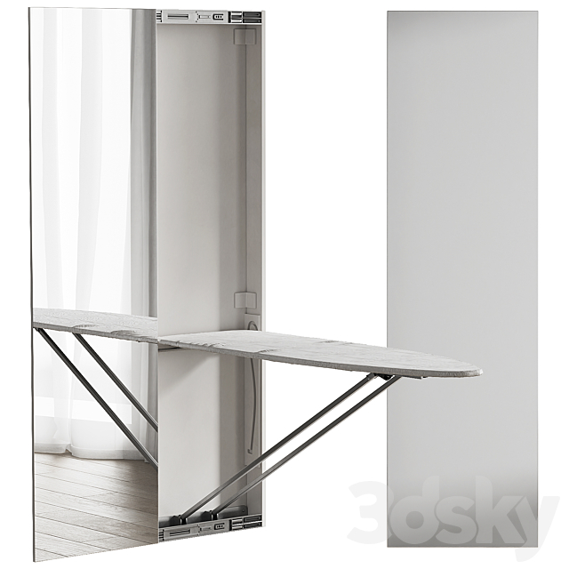 Tabula Built-in ironing board 3ds Max - thumbnail 3