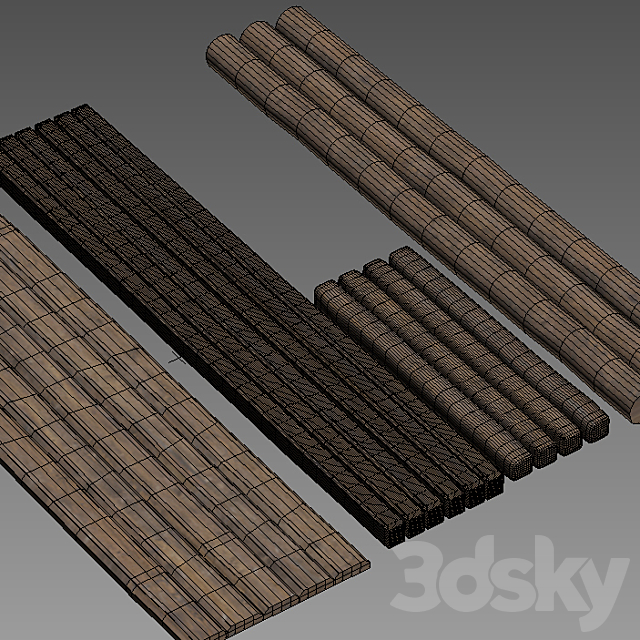 timber. logs. 3DSMax File - thumbnail 3