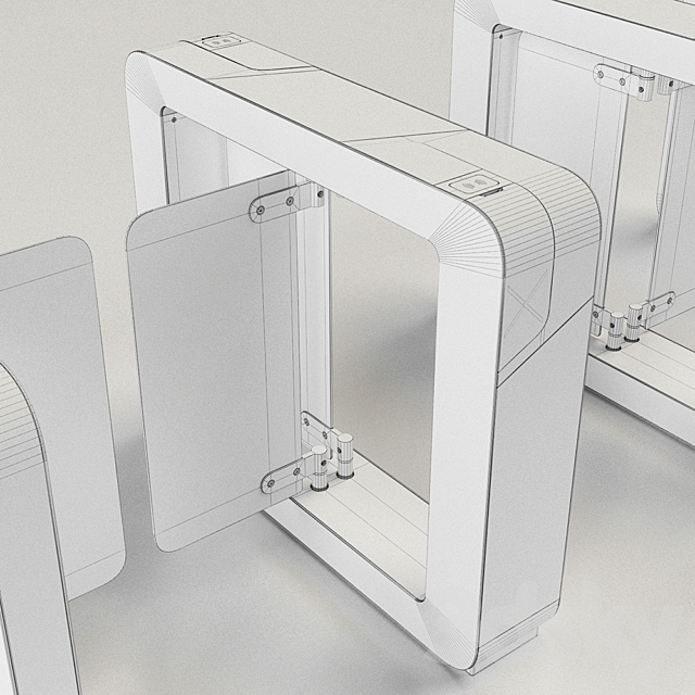 Turnstile 3DS Max Model - thumbnail 3