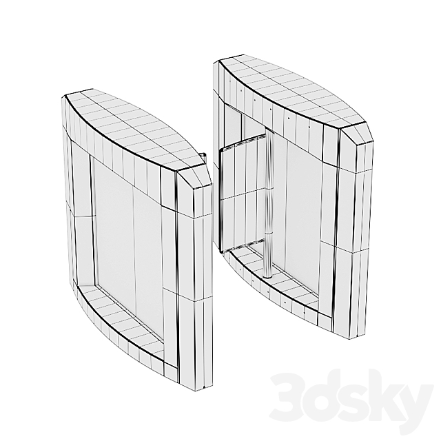 turnstile COLLECTION 3DS Max Model - thumbnail 3