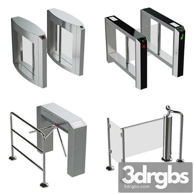 Turnstile collection 3dsmax Download - thumbnail 1