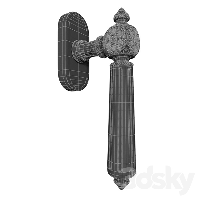 Window Handle Patrizio 3ds Max - thumbnail 3