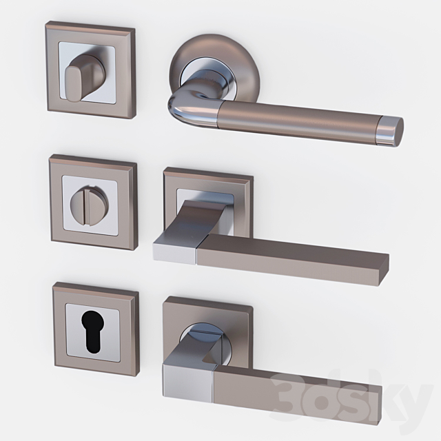 Wrap door handles 3DSMax File - thumbnail 1