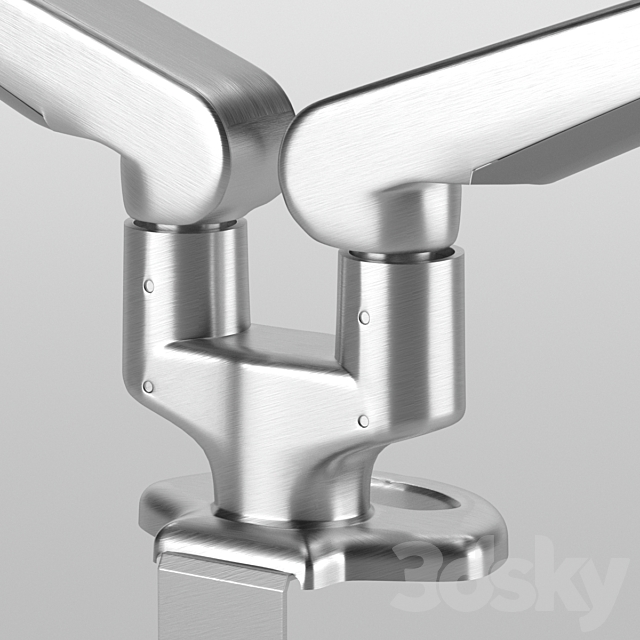 Z8 Monitor Arm Allsteel 3DS Max Model - thumbnail 3