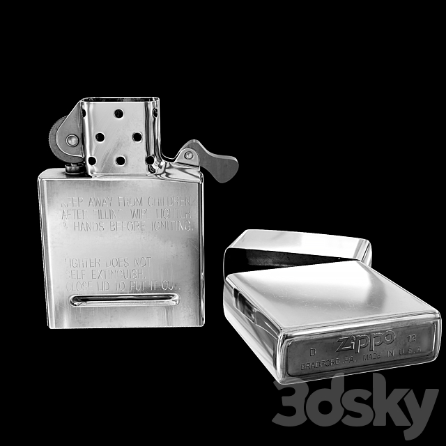 Zippo 3DSMax File - thumbnail 1