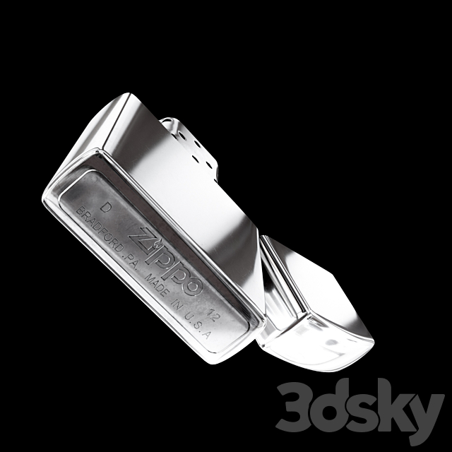 Zippo 3DSMax File - thumbnail 3