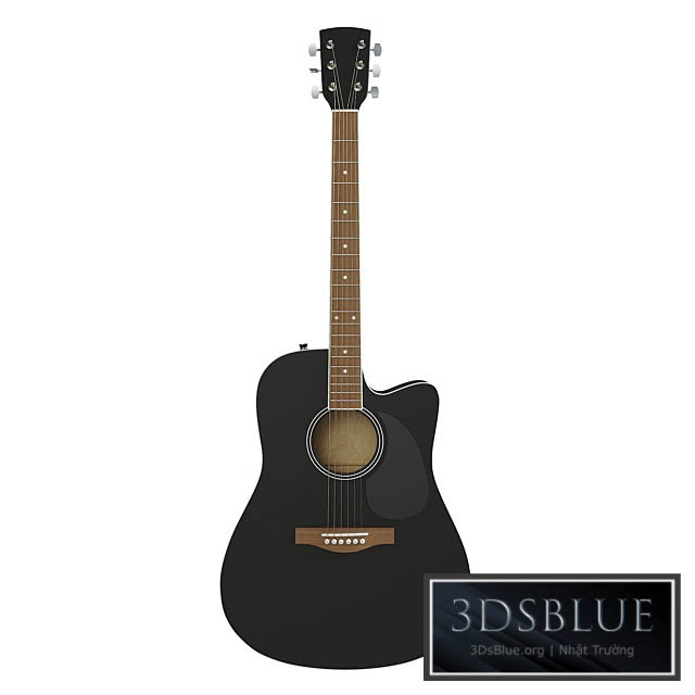 Acoustic guitar 3DS Max - thumbnail 3