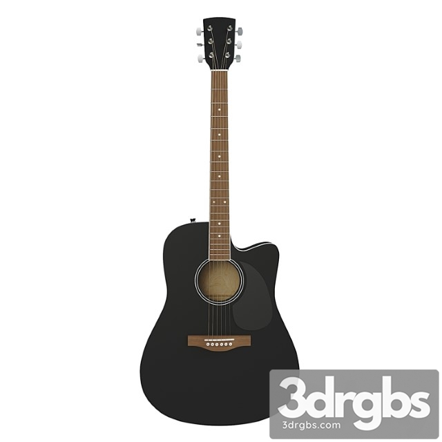 Acoustic Guitar 9 3dsmax Download - thumbnail 1