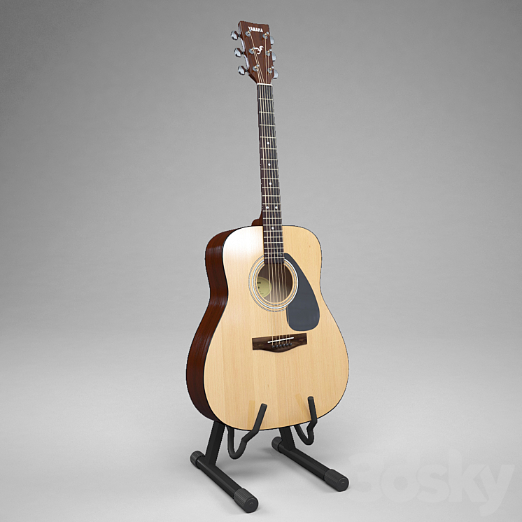 Acoustic guitar Yamaha F310 3DS Max - thumbnail 1