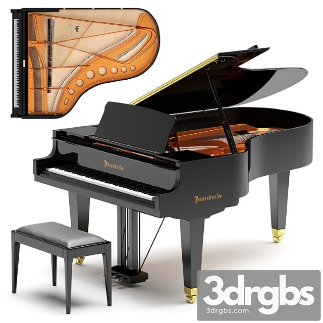 Bosendorfer 200 1 3dsmax Download - thumbnail 1