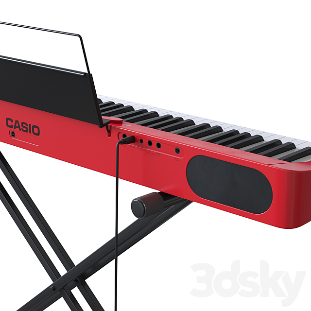 Casio PX-S1000 3DSMax File - thumbnail 5