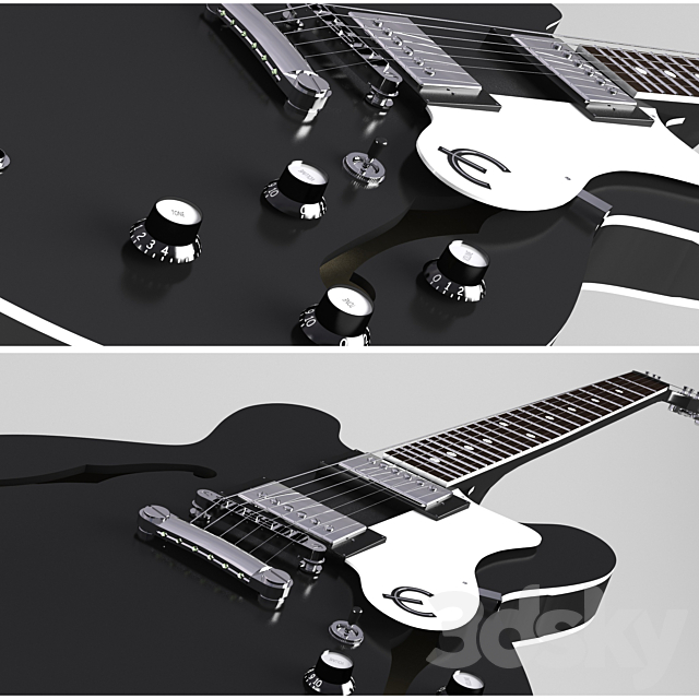 Epiphone Dot 3DS Max Model - thumbnail 2