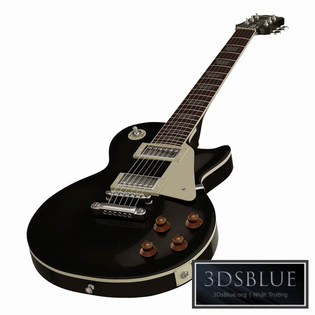 Epiphone Les Paul Standard Ebony 3DS Max - thumbnail 3