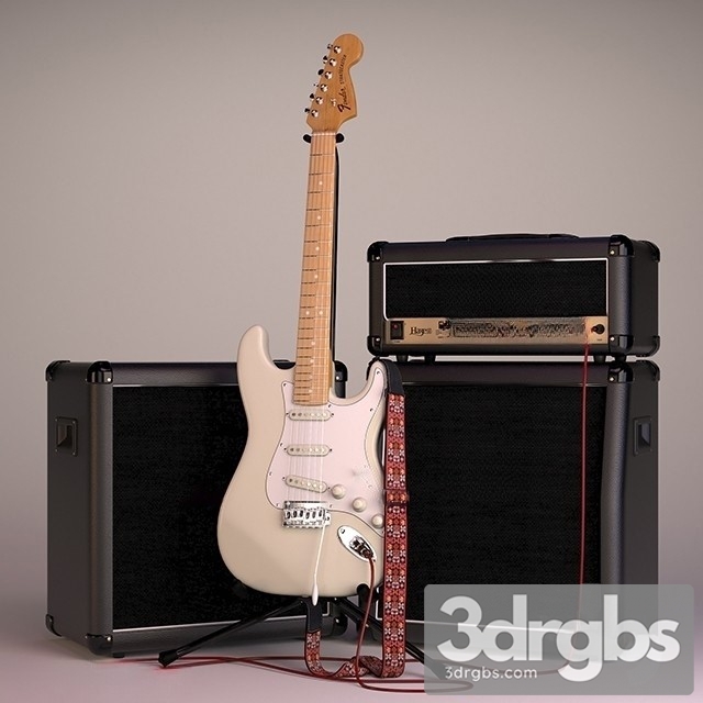 Fender Marshall 3dsmax Download - thumbnail 1