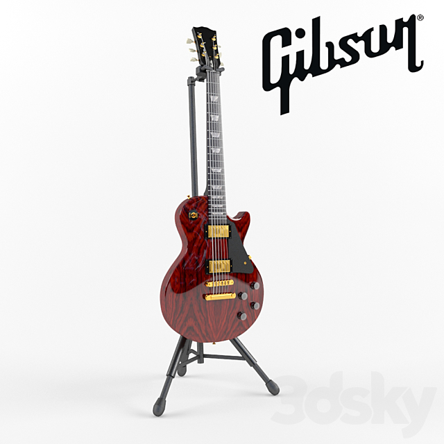 Gibson les paul studio 3DSMax File - thumbnail 1