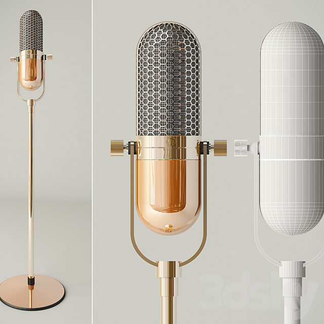 Microphone 3ds Max - thumbnail 1