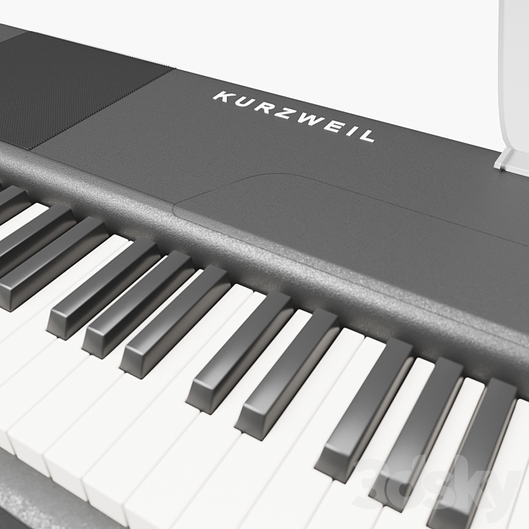 Piano 3DS Max - thumbnail 2