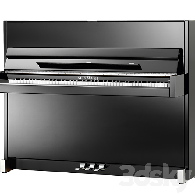 Piano 3DSMax File - thumbnail 1