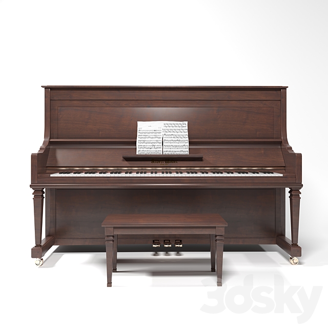 piano 3DSMax File - thumbnail 2