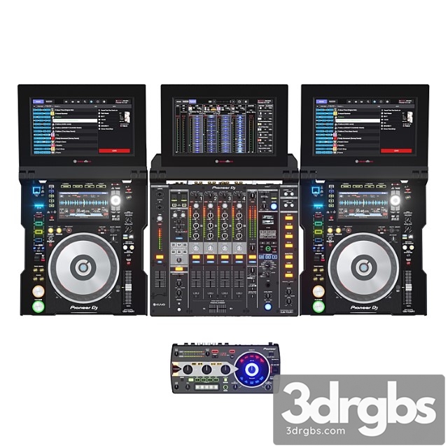 Pioneer Dj Sollection 3dsmax Download - thumbnail 1