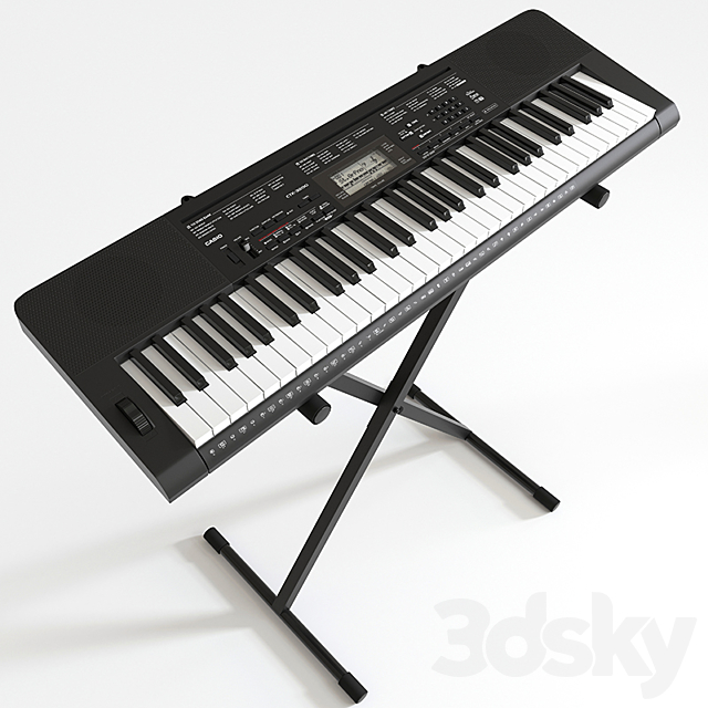 Synthesizer Cassio CTK-3200 3DSMax File - thumbnail 1