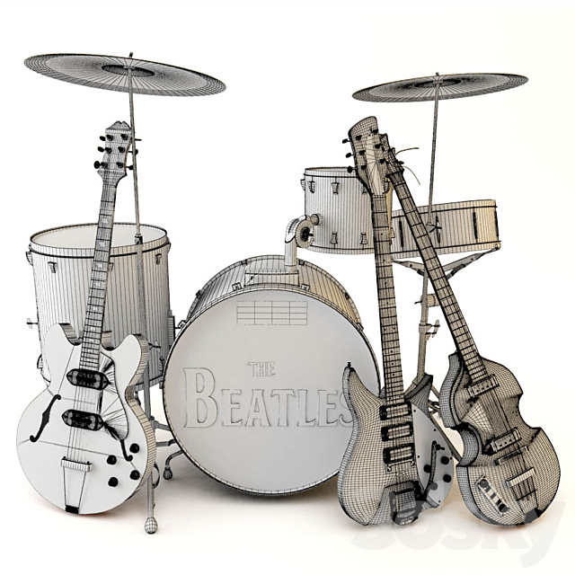 Tools Beatles 3ds Max - thumbnail 2