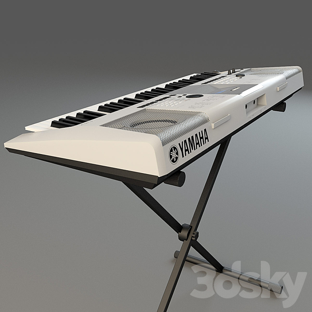 Yamaha psr-e 413 3DSMax File - thumbnail 2