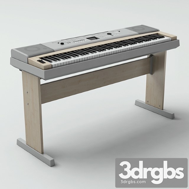 Yamaha synthesizer. 3dsmax Download - thumbnail 1