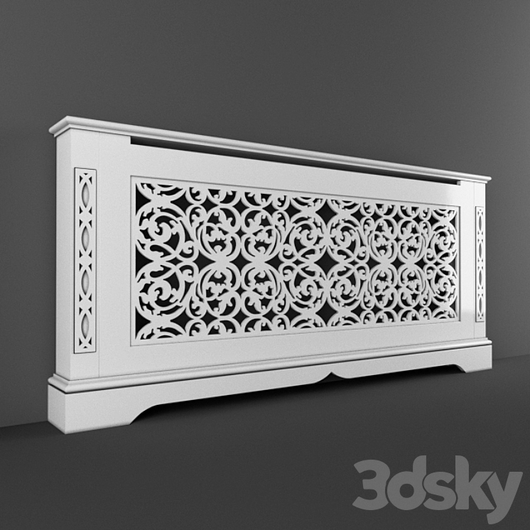 Classic Radiator Cover 101 3DS Max - thumbnail 1