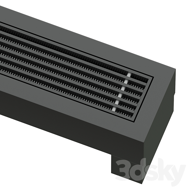 Floor convector Carrera FRH 3DS Max Model - thumbnail 6