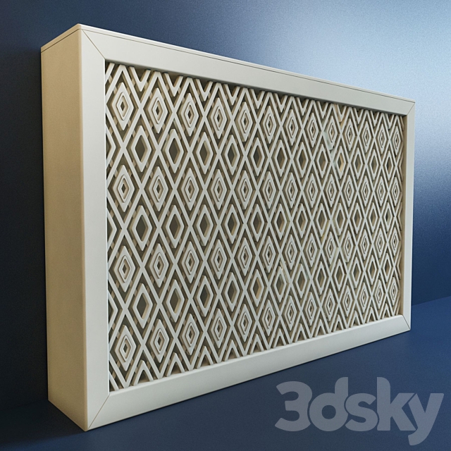 Grille 22 33 3DSMax File - thumbnail 1