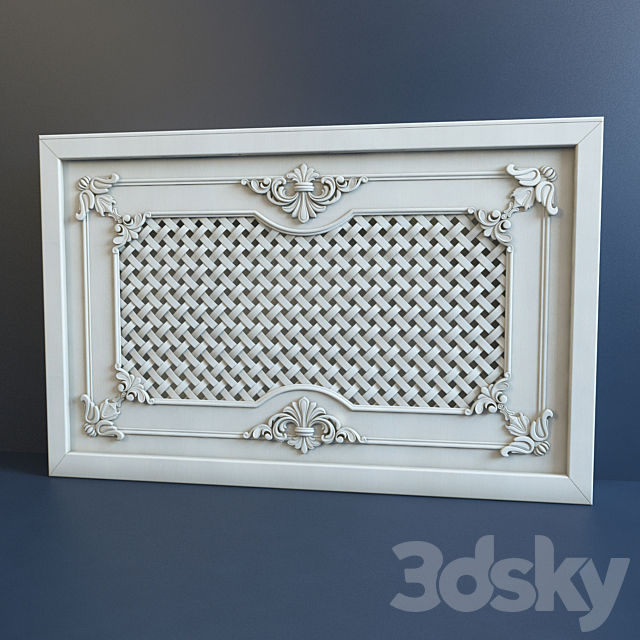 Grille 2727 3DSMax File - thumbnail 1