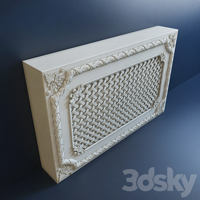 Grille 3995 3ds Max - thumbnail 3