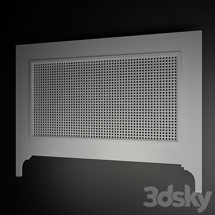 Grille 3DS Max - thumbnail 1