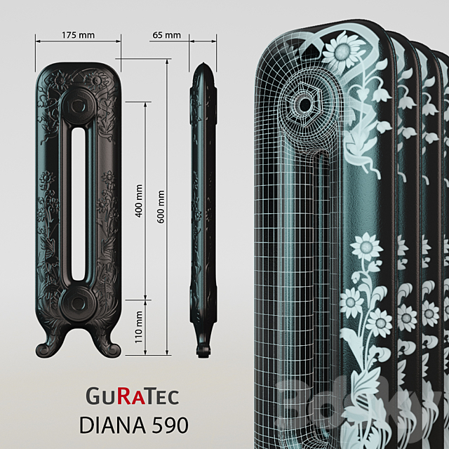 GuRaTec DIANA 590 3DSMax File - thumbnail 3