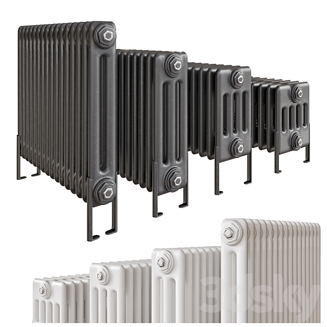 Multisec Column Radiator 3ds Max - thumbnail 1