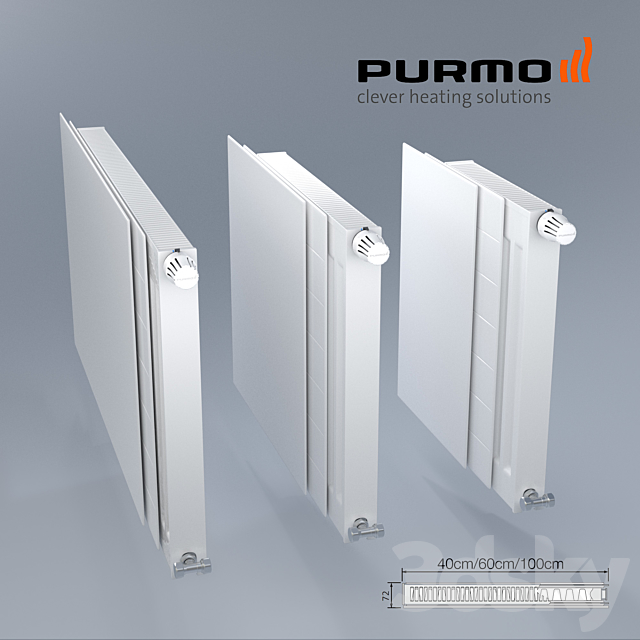 PURMO Radiators 3DSMax File - thumbnail 1