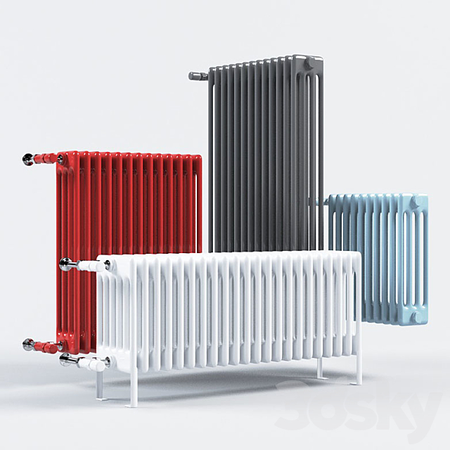 Radiator Cordivari 3ds Max - thumbnail 1