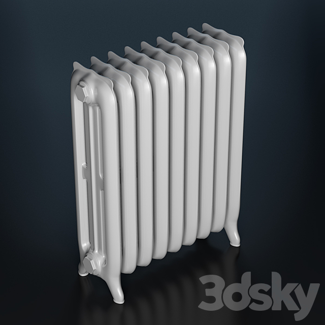Radiator heating 3DSMax File - thumbnail 1