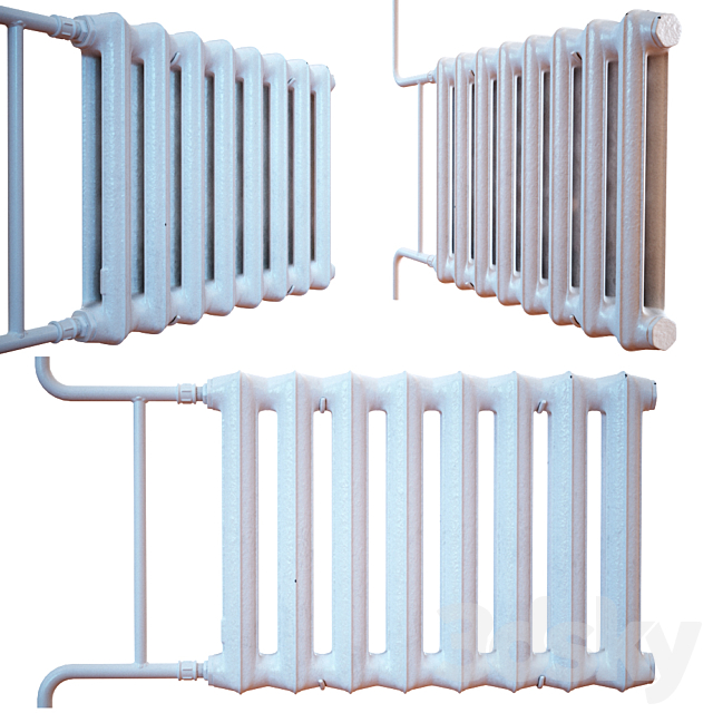 radiator MS-90 3DS Max Model - thumbnail 1