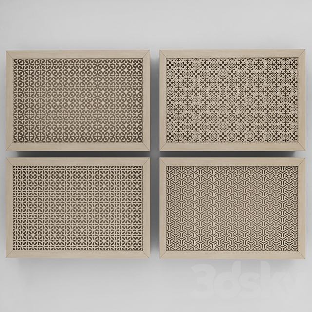 Radiator screen 2244 3DSMax File - thumbnail 1