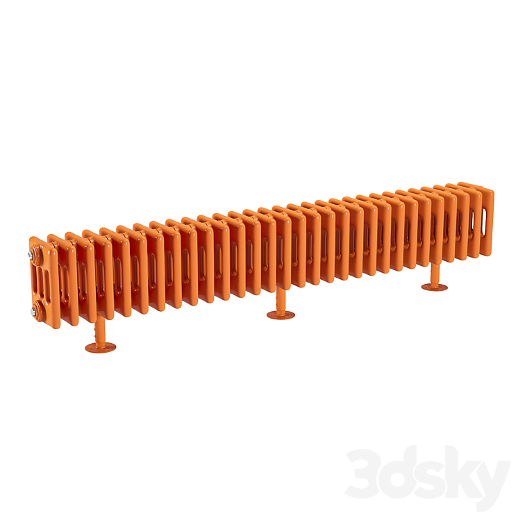 Radiator Set 1 3DS Max - thumbnail 2