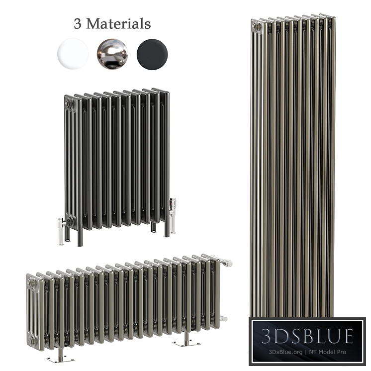 Radiator Zehnder Charleston 3DS Max - thumbnail 3