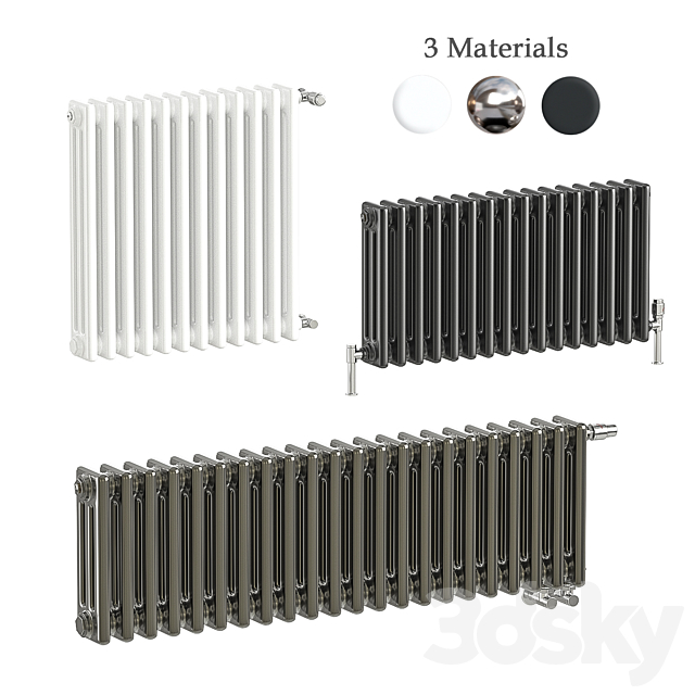 Radiator Zehnder Charleston 3DSMax File - thumbnail 1